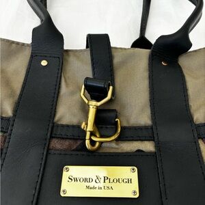Sword and Plough Camo Tote Bag